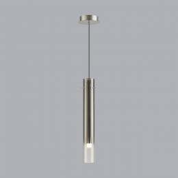 Odeon light 5061/5LA PENDANT ODL24 317 серебристый/дымчатый/металл/стекло Подвес LED 4W 3000K SHINY  - 4 купить